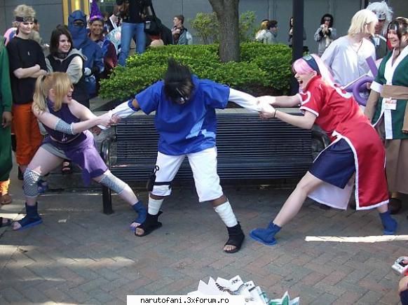 shippuden cosplay sasusaku asta defapt este chiar sasusaku mai degrama ino sakura mijloc nevinovat