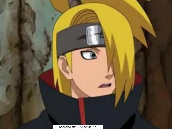 Deidara - Cretă Colorată. - Akatsuki.