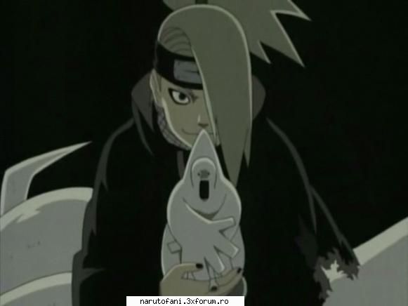 Deidara - Cretă Colorată. - Akatsuki.