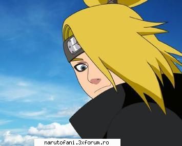 Deidara - Cretă Colorată. - Akatsuki.