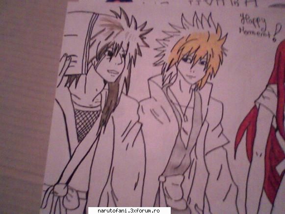 Desenele mele;) - Yondaime and Jiraya - Fan Art.