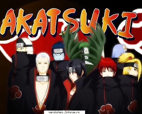 Membri Akatsuki - 5 si vedeti ca ati uitat de Tobi care nu moare - Akatsuki.