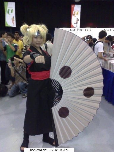 Naruto/Naruto Shippuden Cosplay - Temari Shippuden - Pozele personajelor.