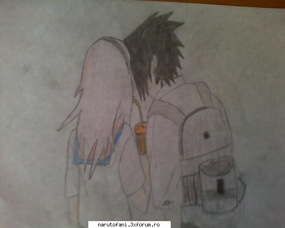 Operele voastre de arta. ^^ - sasuke si sakura...hmm...ce credeti - Fan Art.