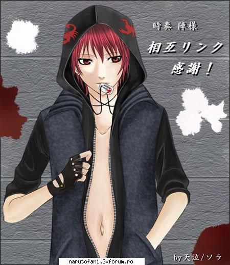 Sasori - Sasori e cel mai dragut,adica mie imi place - Akatsuki.